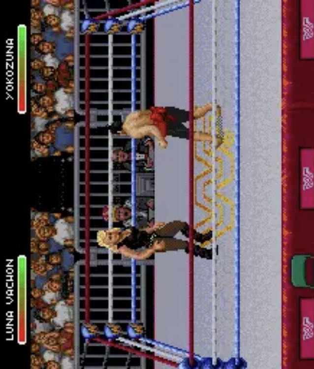 WWF Raw - Nintendo Super Nintendo Entertainment System (SNES) (LJN - 1-4) video game collectible [Barcode 455490900642] - Main Image 4