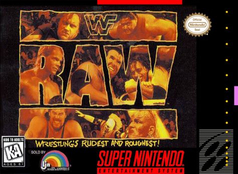 WWF Raw - Nintendo Super Nintendo Entertainment System (SNES) video game collectible - Main Image 1
