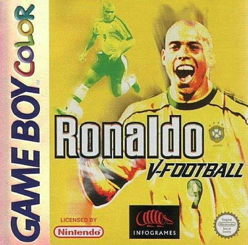 Ronaldo V-Football - Nintendo Game Boy Color (Infogrames) video game collectible - Main Image 1