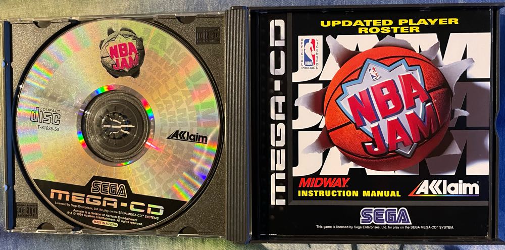 NBA Jam - Sega Mega CD (Boite Et Notice) video game collectible - Main Image 3