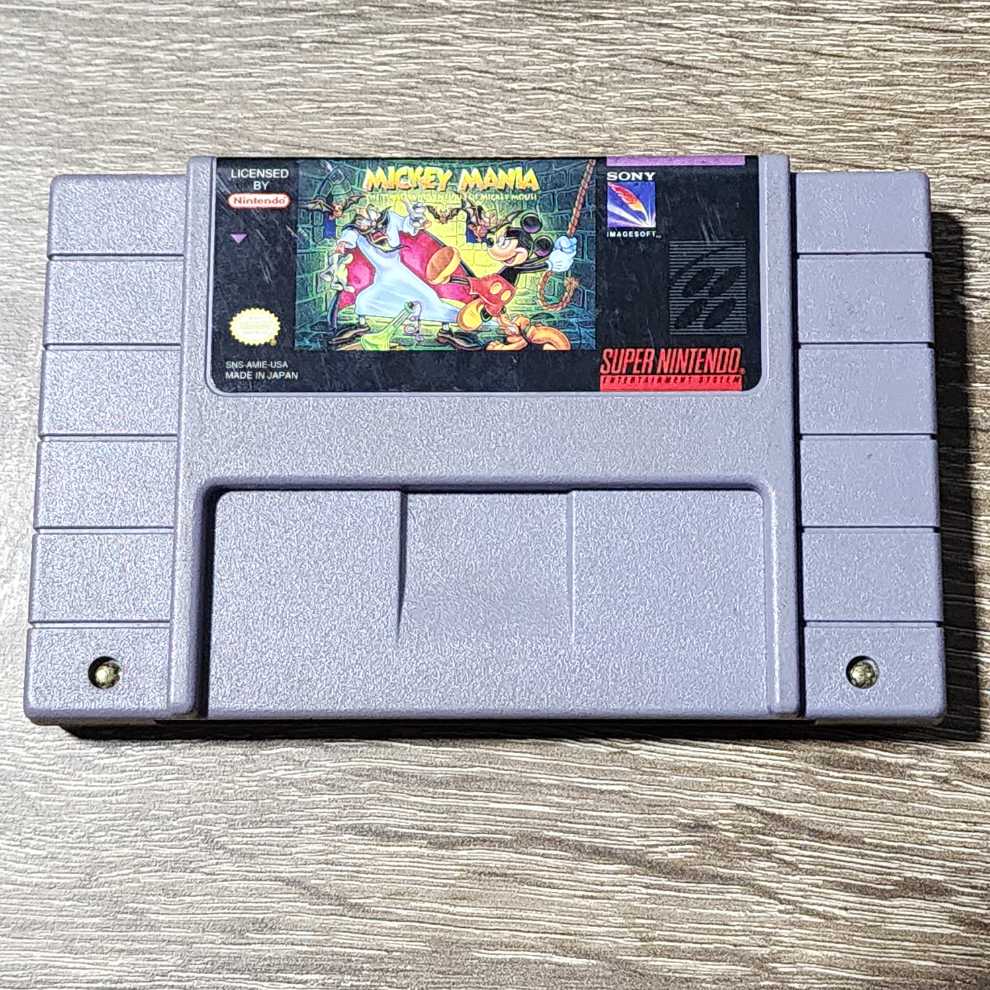 Mickey Mania - Nintendo Super Nintendo Entertainment System (SNES) video game collectible - Main Image 2