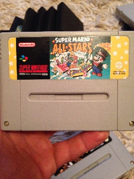 Super Mario All-Stars - Nintendo Super Nintendo Entertainment System (SNES) (1) video game collectible - Main Image 1