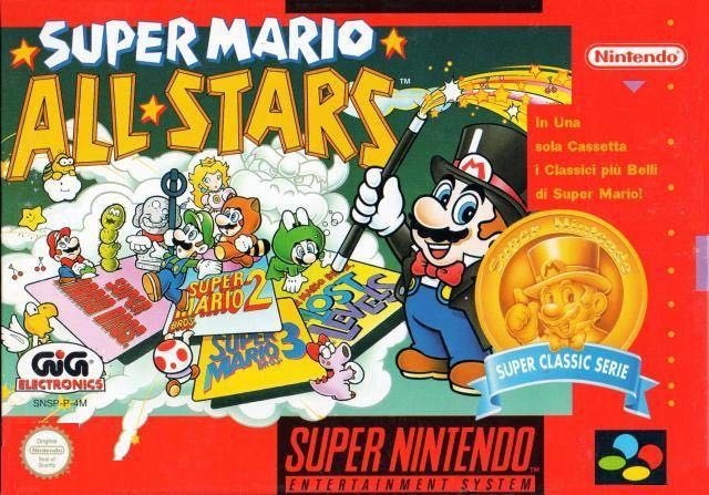 Super Mario All-Stars - Nintendo Super Nintendo Entertainment System (SNES) (Nintendo - 2) video game collectible - Main Image 1