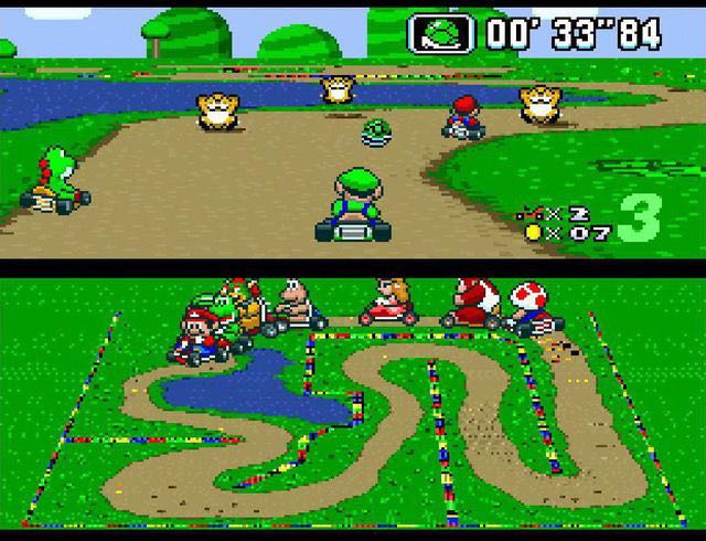 Super Mario Kart - PC (Nintendo - 2) video game collectible - Main Image 3