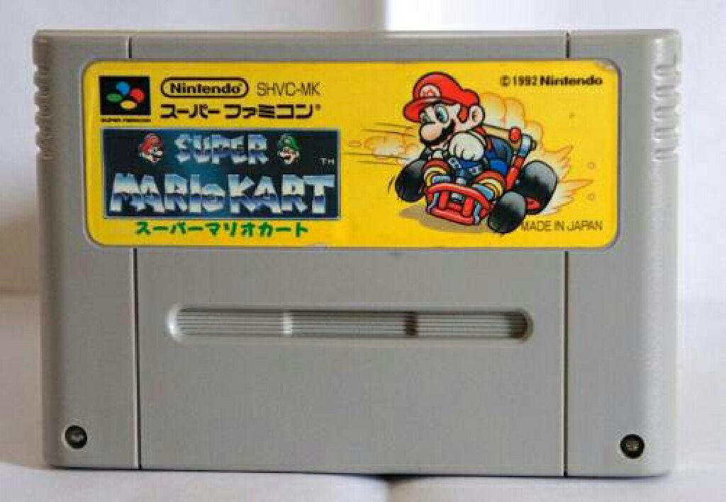 Super Mario Kart - Nintendo Super Famicom (Nintendo - 2 Players) video game collectible - Main Image 1