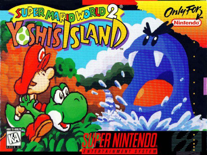 Super Mario World 2: Yoshis Island video game collectible - Main Image 1