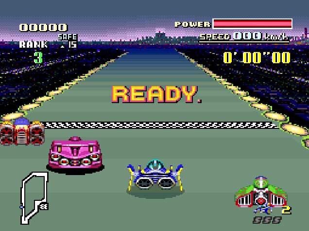 F-Zero - Nintendo Super Nintendo Entertainment System (SNES) (Nintendo - 2) video game collectible [Barcode 045496830021] - Main Image 3