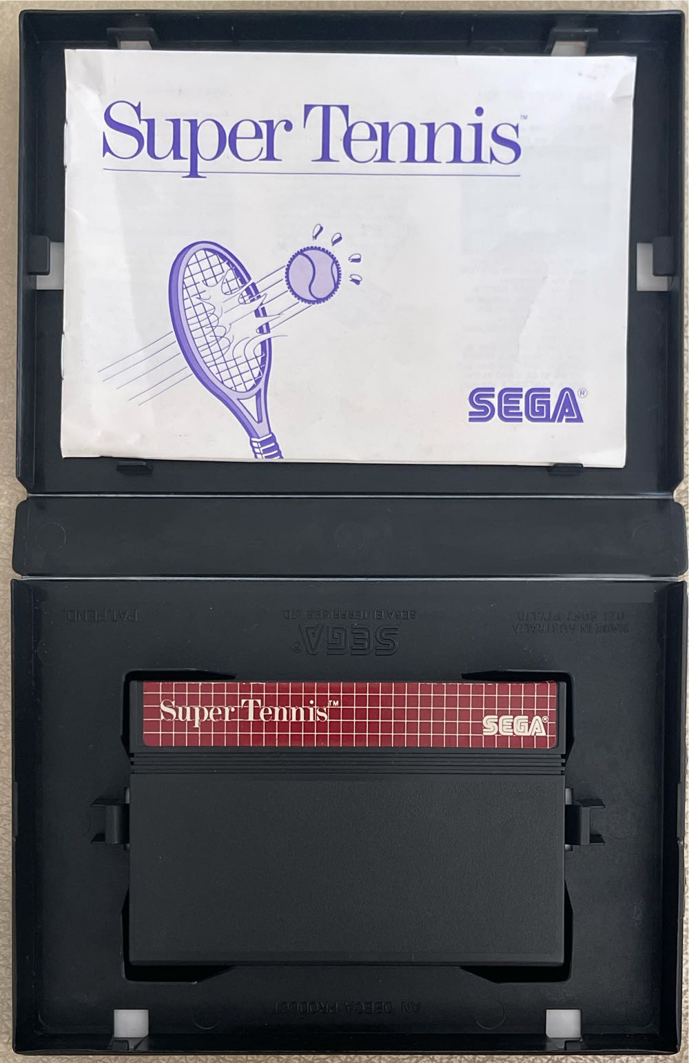 Super Tennis - Sega Master System (Zz Master System - 2) video game collectible [Barcode 4974365632274] - Main Image 3
