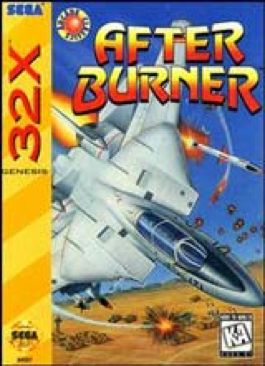 After Burner - Sega 32X (Sega - 1) video game collectible [Barcode 010086845075] - Main Image 1