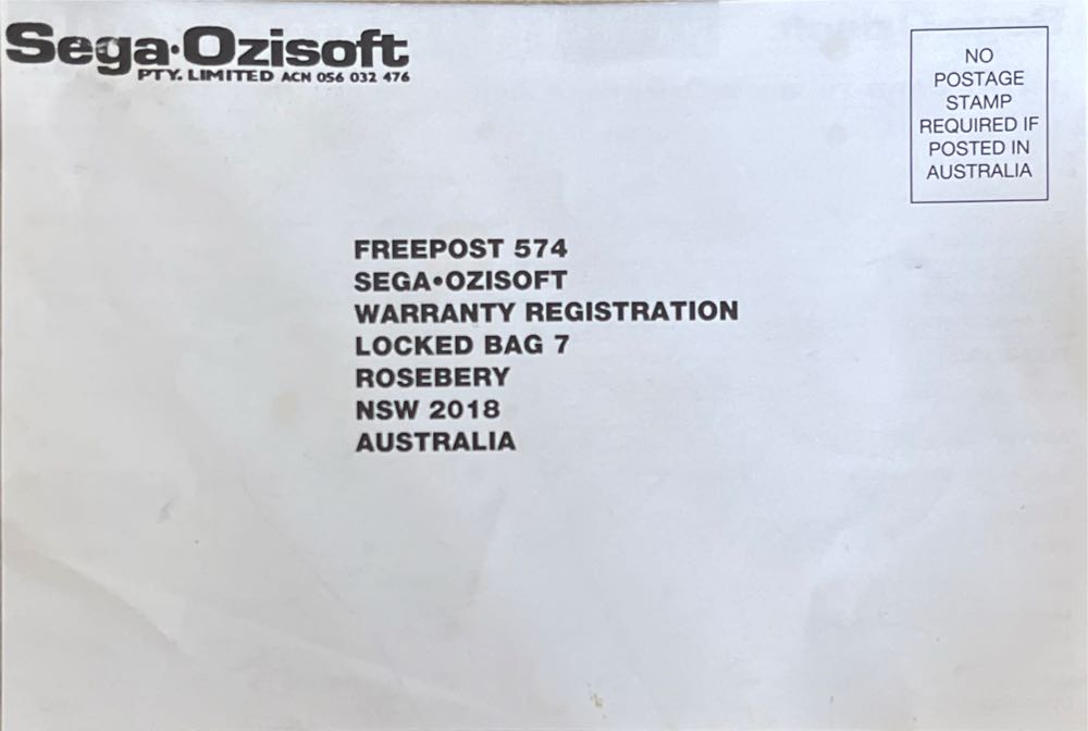 After Burner - Sega Master System (Boite   Notice - 1) video game collectible - Main Image 4