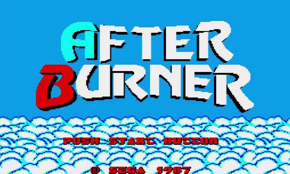 After Burner - Sega Master System video game collectible - Main Image 2