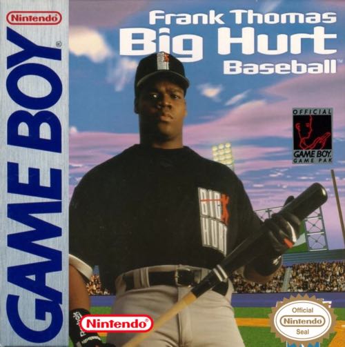 Frank Thomas Big Hurt Baseball - Nintendo Game Boy video game collectible - Main Image 1