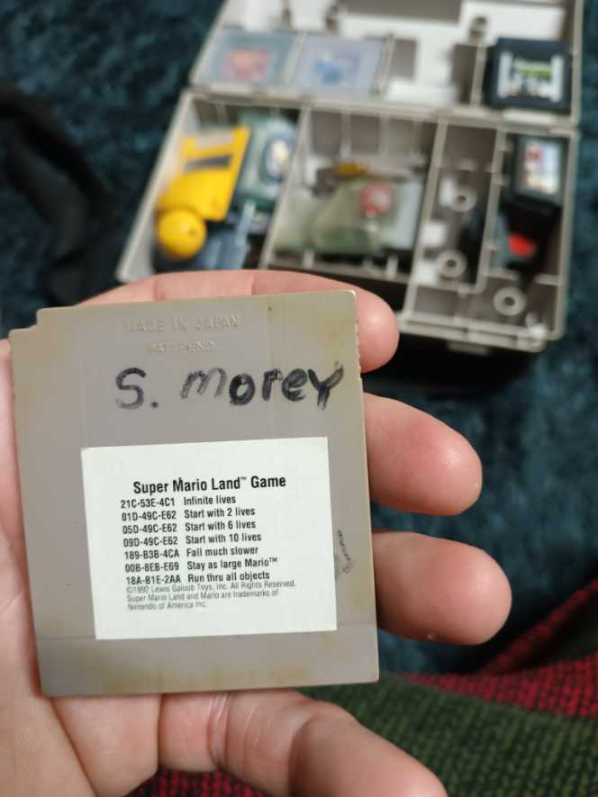 Super Mario Land - Nintendo Game Boy video game collectible - Main Image 3