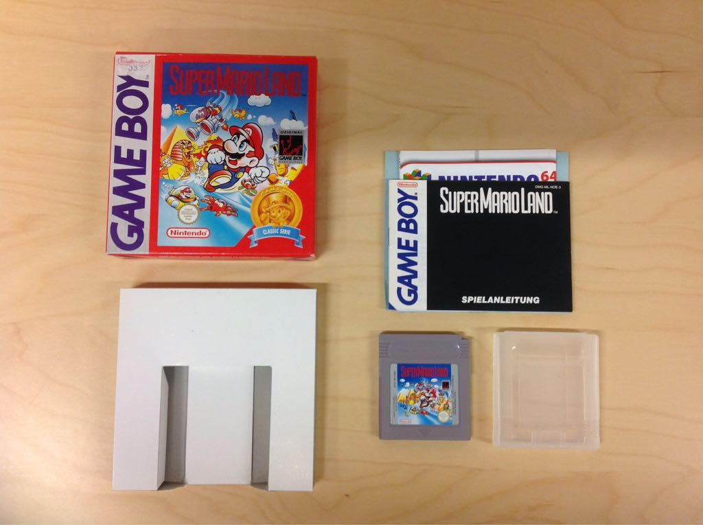 Super Mario Land - Nintendo Game Boy video game collectible - Main Image 2