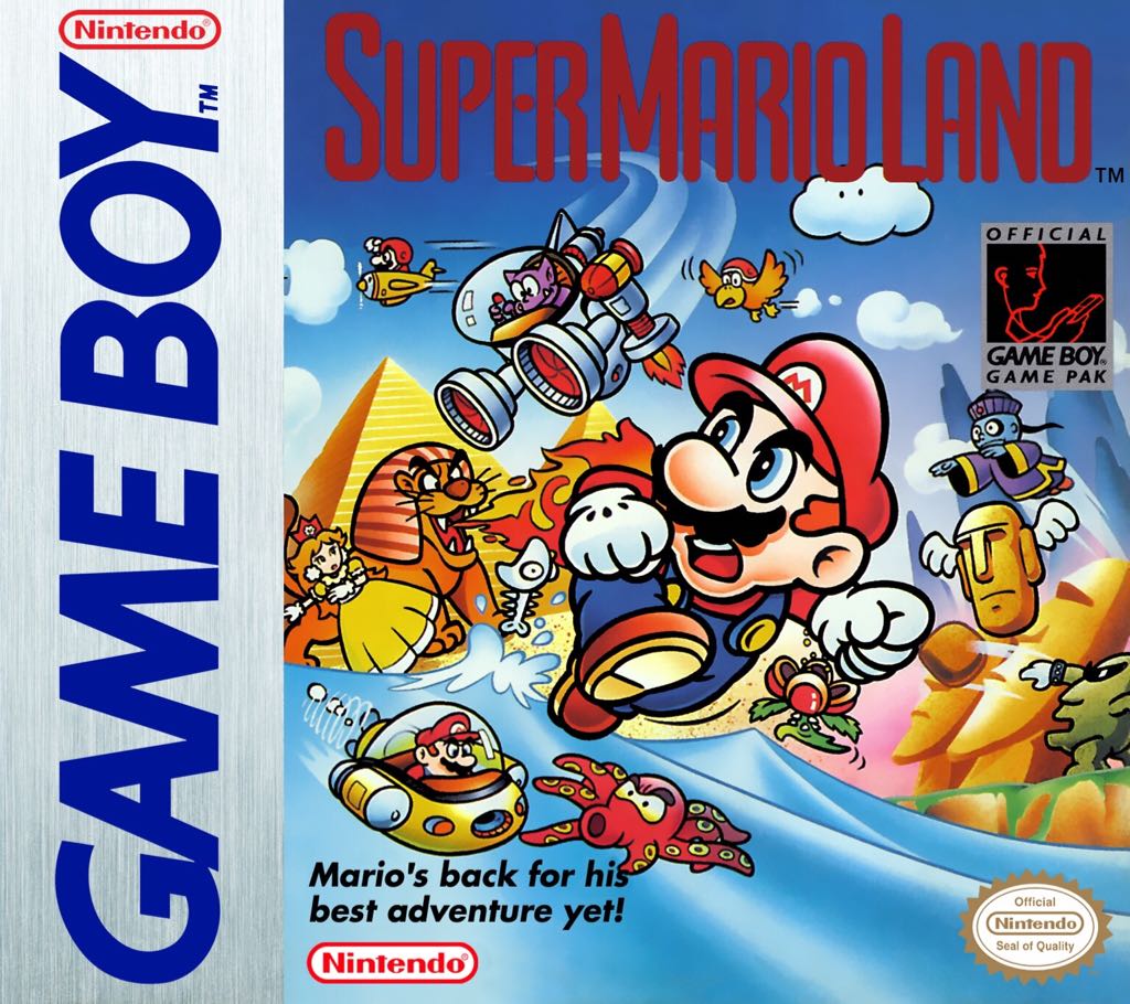 Super Mario Land - Nintendo Game Boy video game collectible - Main Image 1
