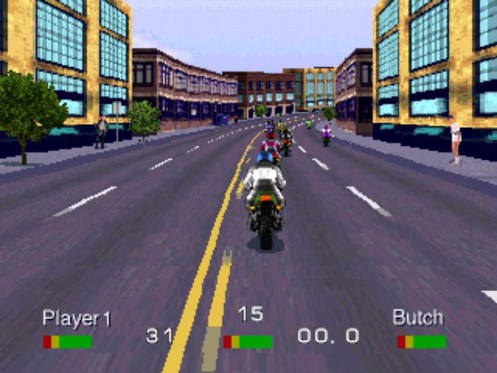 Road Rash  - Sony PlayStation video game collectible - Main Image 2
