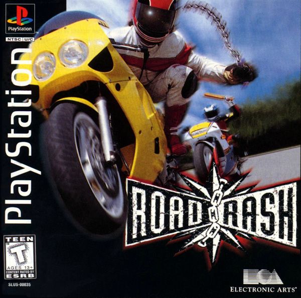 Road Rash  - Sony PlayStation (Sega) video game collectible - Main Image 1