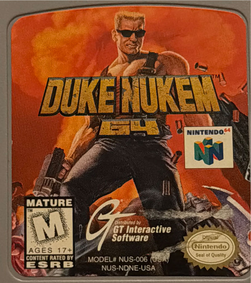 Duke Nukem 64 - Nintendo 64 (N64) (GT Interactive Software) video game collectible - Main Image 2