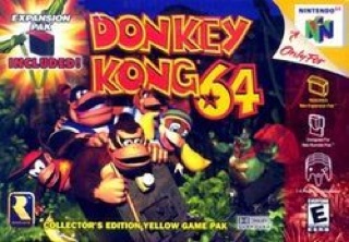 Donkey Kong 64 - Nintendo 64 (N64) (Nintendo - Missing Manual 4) video game collectible - Main Image 1