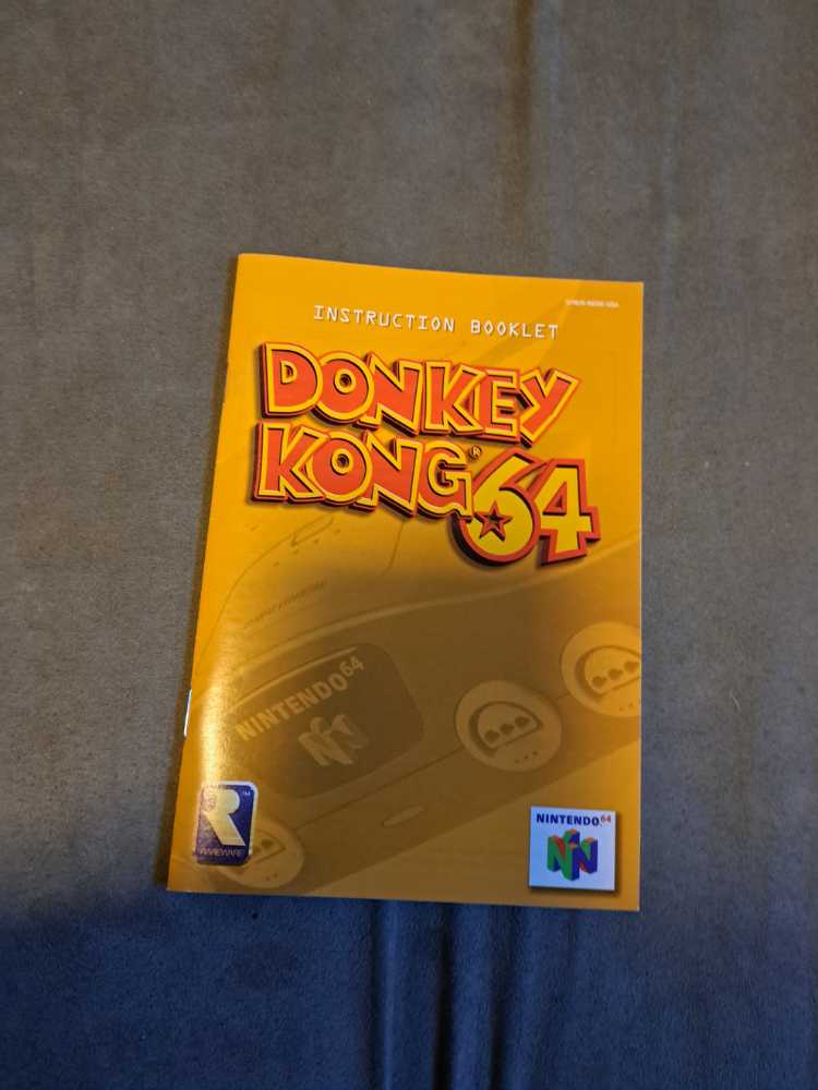 N64: Donkey Kong 64 - Nintendo 64 (N64) video game collectible - Main Image 2