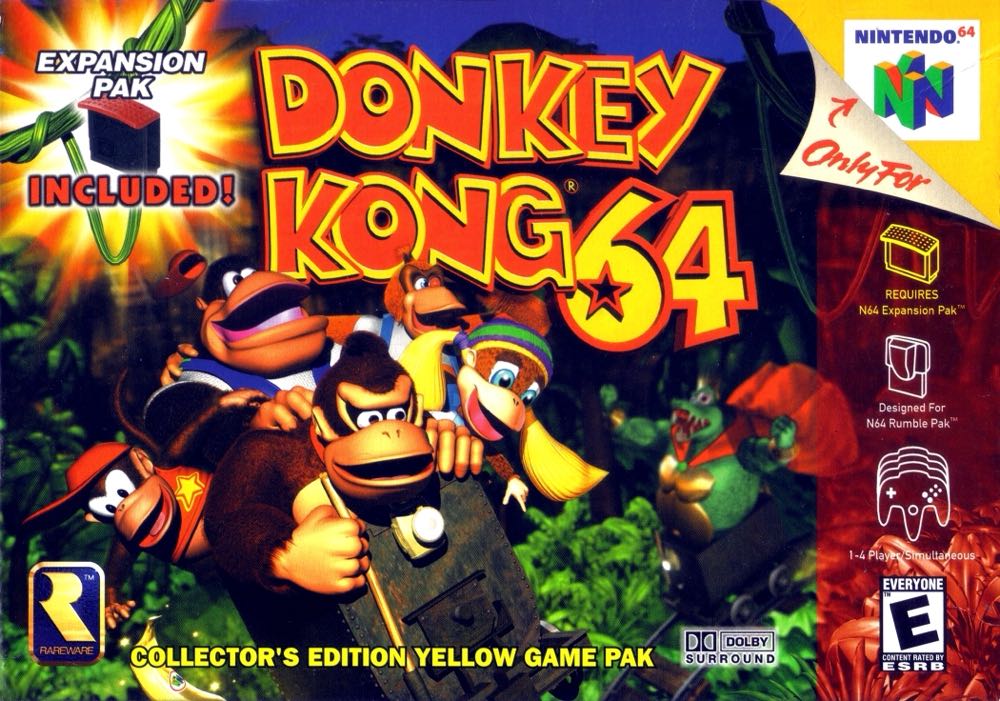 Donkey Kong 64 - Nintendo 64 (N64) (Nintendo) video game collectible - Main Image 3