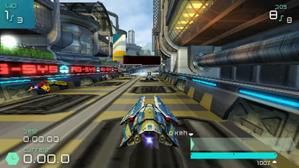 Wipeout Pulse - Sony PlayStation Portable (PSP) (Sony Computer Entertainement Europe - 8) video game collectible [Barcode 711719420057] - Main Image 3