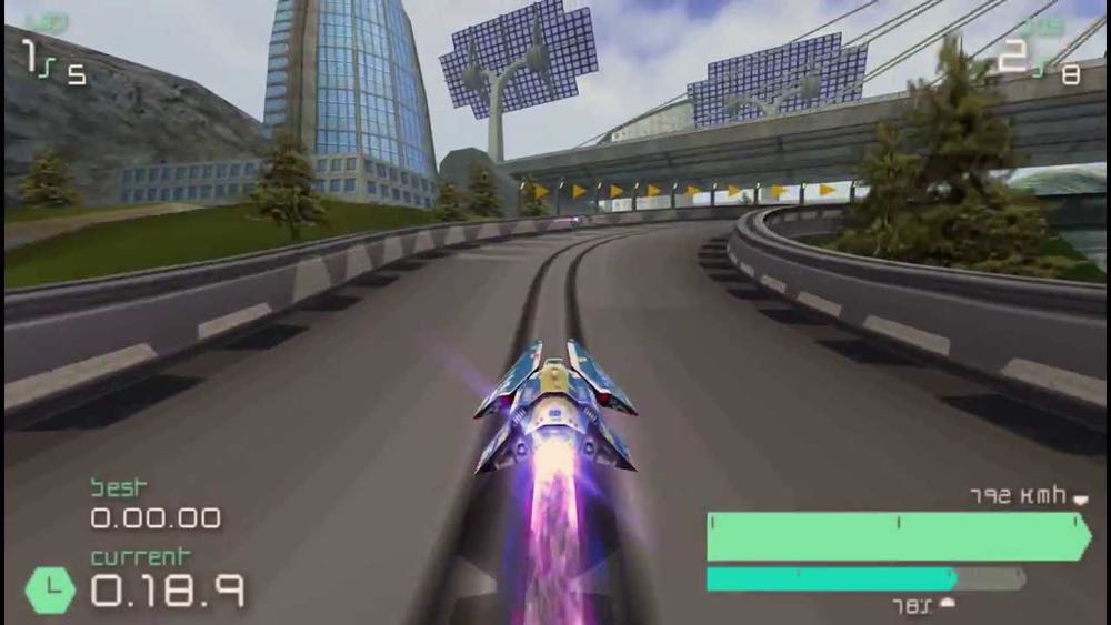 Wipeout Pulse - Sony PlayStation Portable (PSP) (Sony Computer Entertainement Europe - 8) video game collectible [Barcode 711719420057] - Main Image 4