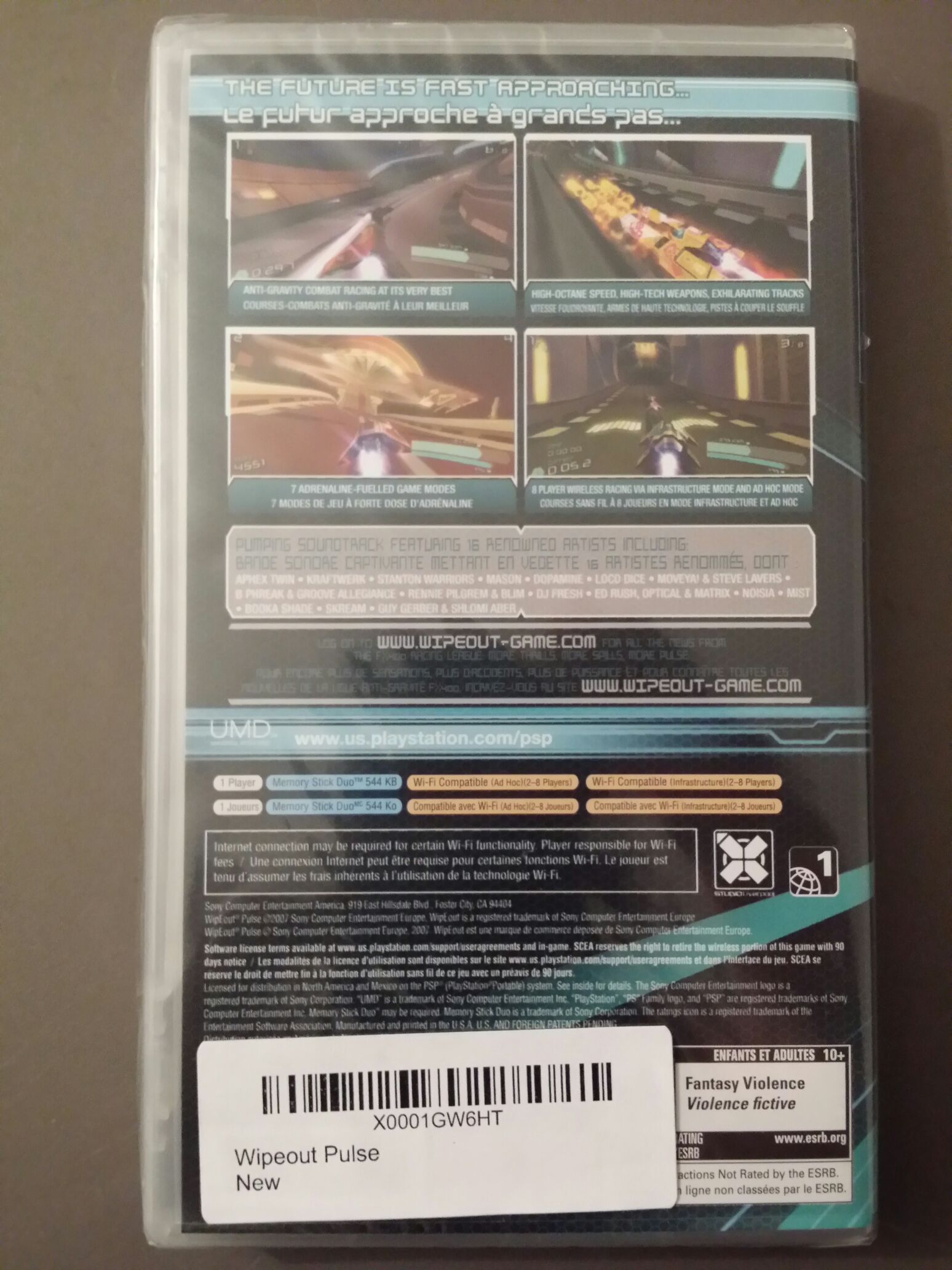 Wipeout Pulse - Sony PlayStation Portable (PSP) video game collectible - Main Image 2