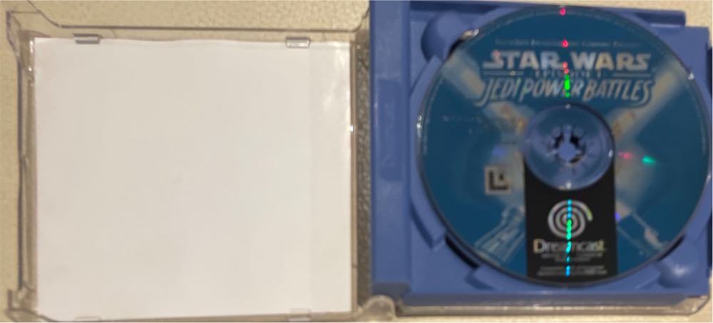 Star Wars Episode I: Jedi Power Battles - Sega Dreamcast (Lucasarts Ltd. - 2) video game collectible [Barcode 5030917012532] - Main Image 3