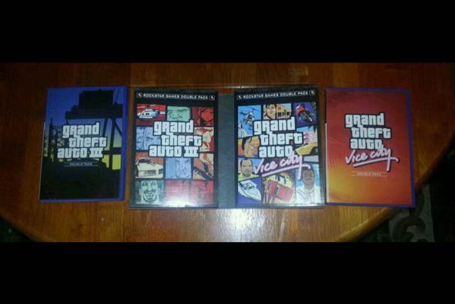 Grand Theft Auto Double Pack - Sony PlayStation 2 (PS2) (Rockstar Games - 1) video game collectible [Barcode 5026555301640] - Main Image 2