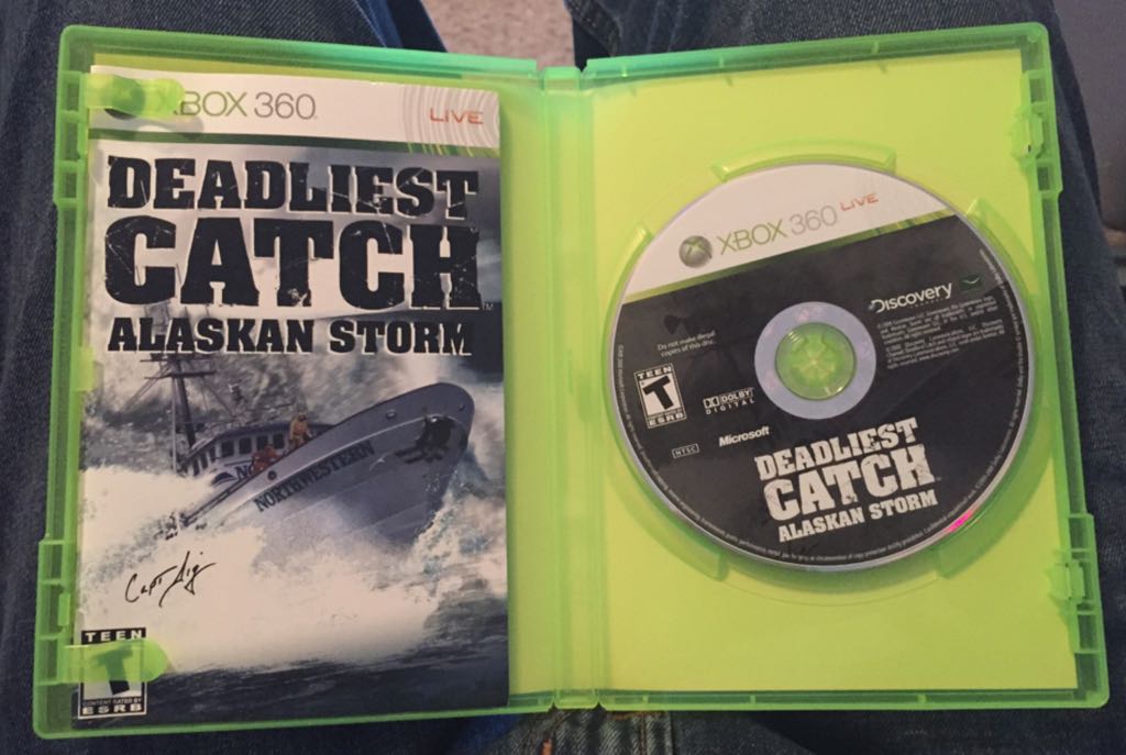 Deadliest Catch: Alaskan Storm - Microsoft Xbox 360 video game collectible - Main Image 2