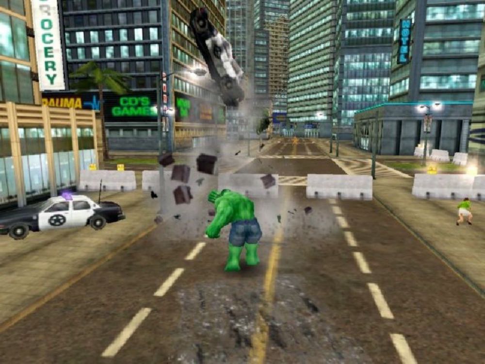 The Incredible Hulk: Ultimate Destruction - Microsoft Xbox (Sierra Entertainment - 1) video game collectible [Barcode 020626723213] - Main Image 2