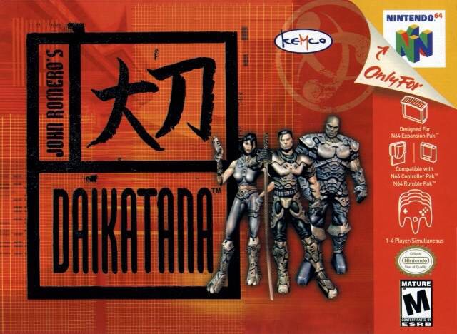 Daikatana - Nintendo 64 (N64) video game collectible - Main Image 1