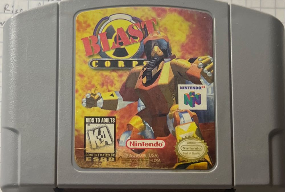 Blast Corps - Nintendo 64 (N64) video game collectible - Main Image 3