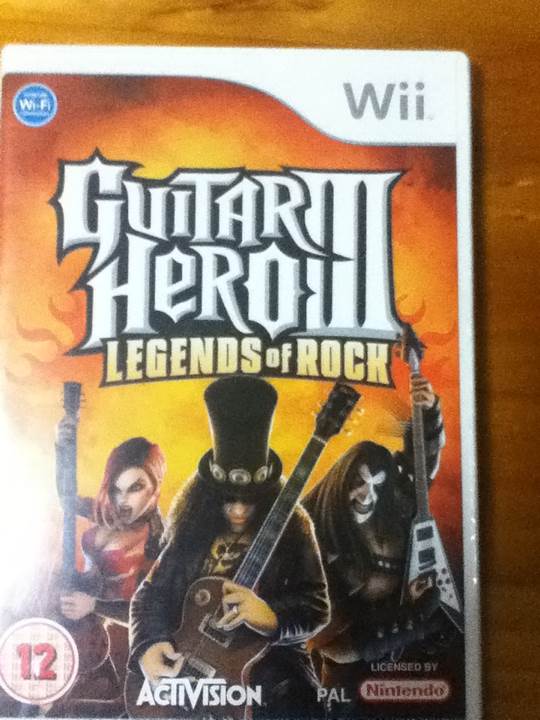 Guitar Hero 3 - Nintendo Wii (Activision) video game collectible - Main Image 1