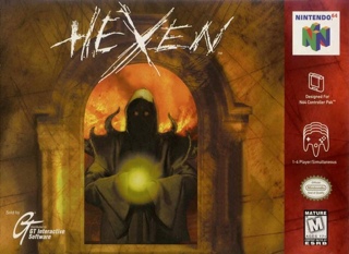 Hexen - Nintendo 64 (N64) (ID Software - 2) video game collectible [Barcode 5029988002238] - Main Image 1