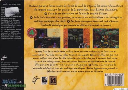 Hexen - Nintendo 64 (N64) (ID Software - 2) video game collectible [Barcode 5029988002238] - Main Image 2