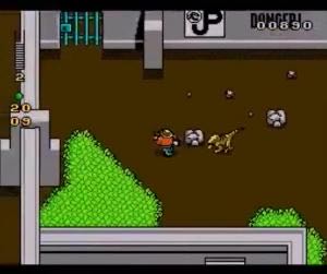 Jurassic Park - Nintendo Entertainment System (NES) (Ocean - 1-2) video game collectible [Barcode 020295010096] - Main Image 2