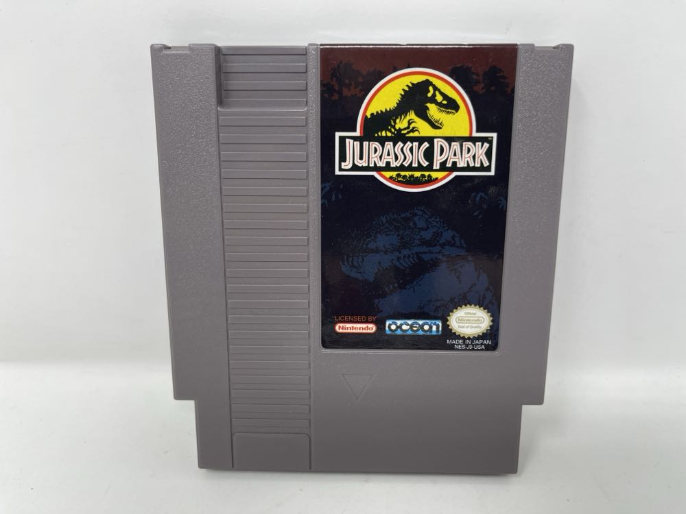 Jurassic Park - Nintendo Entertainment System (NES) (Ocean - 1-2) video game collectible [Barcode 020295010096] - Main Image 3