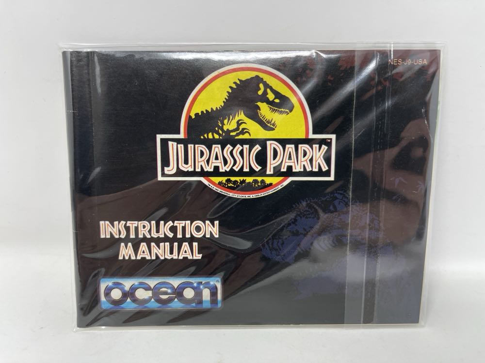 Jurassic Park - Nintendo Entertainment System (NES) (Ocean - 1-2) video game collectible [Barcode 020295010096] - Main Image 4