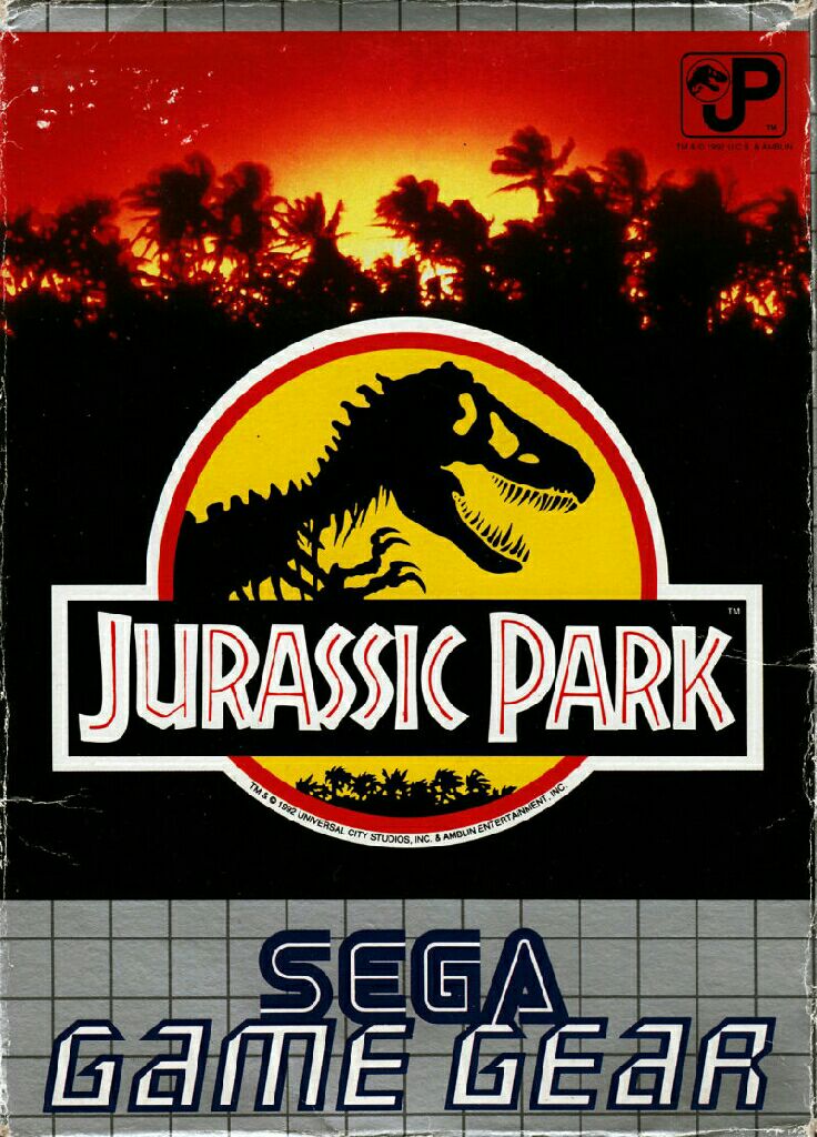 Jurassic Park - Sega Game Gear video game collectible - Main Image 2