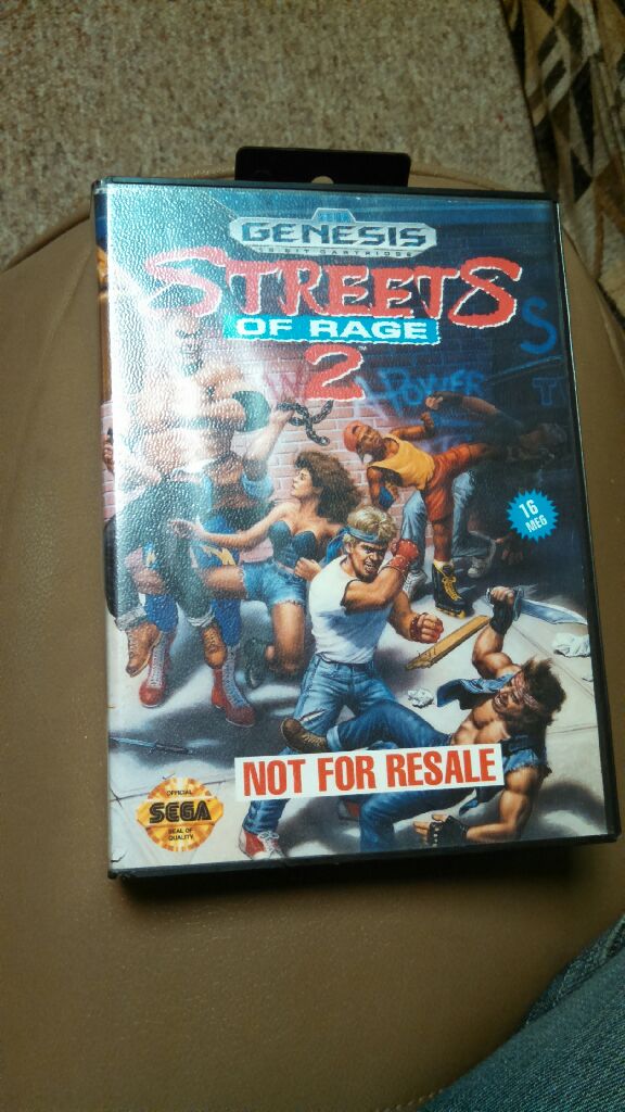 Streets of Rage 2 - Sega Genesis (Mega Drive) video game collectible - Main Image 1