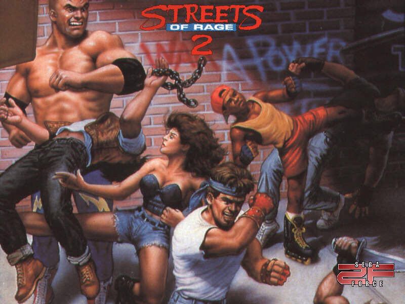 Streets of Rage 2 - Sony PlayStation 3 (PS3) video game collectible - Main Image 1