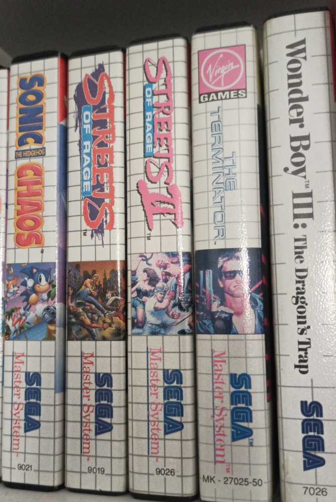 Streets of Rage II (SUN) - Sega Master System video game collectible - Main Image 2