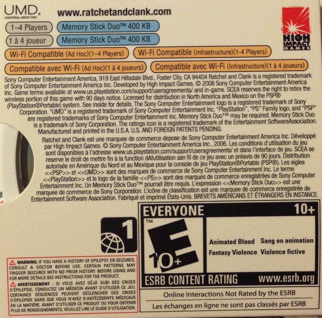 Ratchet and Clank Size Matters - Valve Steam (Sony Computer Entertainment - 1-4) video game collectible [Barcode 711719889601] - Main Image 2