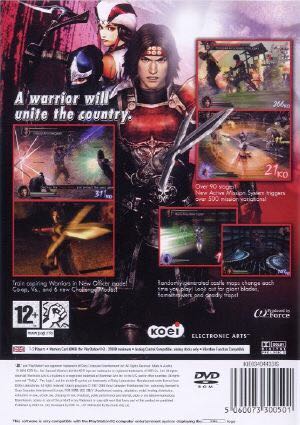 Samurai Warriors - Sony PlayStation 2 (PS2) (Koei Tecmo - 1-2) video game collectible [Barcode 5060073300501] - Main Image 2