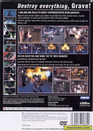Gungrave - Sony PlayStation 2 (PS2) (Red Entertainment - 1) video game collectible [Barcode 5030917018879] - Main Image 2