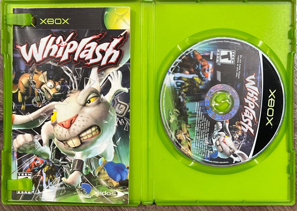 Whiplash - Microsoft Xbox (Eidos Interactive - 1) video game collectible [Barcode 788687200134] - Main Image 3