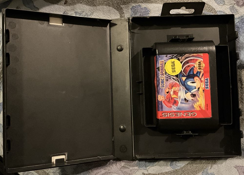 Sonic Spinball - Sega Genesis (Mega Drive) (Sega - 1) video game collectible [Barcode 010086015379] - Main Image 5