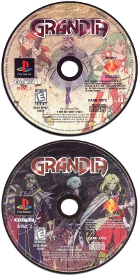 Grandia - Sony PlayStation (SCEA - 1) video game collectible [Barcode 711719445722] - Main Image 3